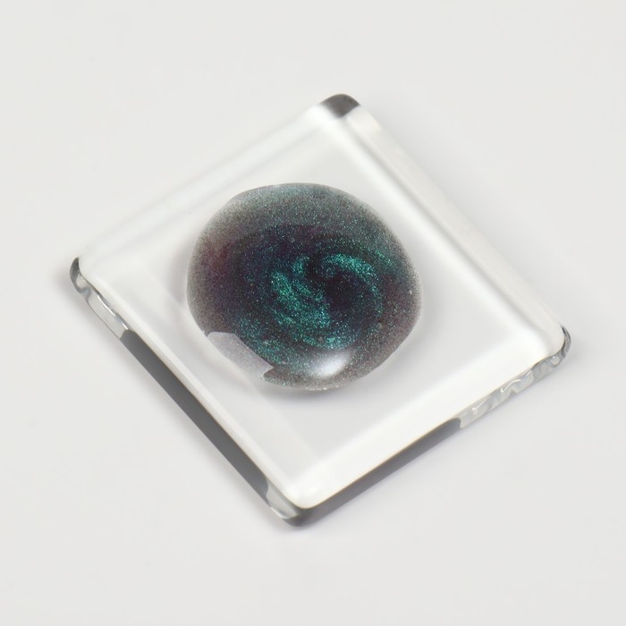 Гель-лак для ногтей, &laquo;CAT`S EYE&raquo;, 3-х фазный, 8мл, LED/UV, цвет хамелеон/серый/фиолетовый (01)