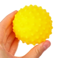 Развивающий тактильный мячик &laquo;Домик&raquo;, Новогодняя подарочная упаковка, 1 шт., Крошка Я