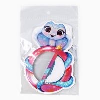 Ёлочная игрушка новогодняя &laquo;Змейка&raquo;, на Новый год, 10,5 х 12,6 см