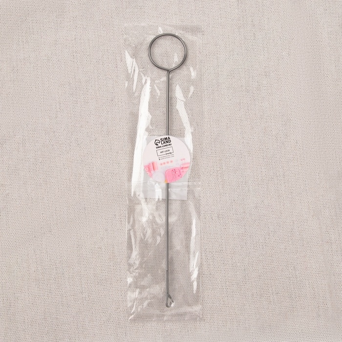 Игла для выворачивания руликов, поясов, кулисок, 17,5 &times; 2,2 см