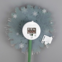 Светодиодная игрушка на палочке &laquo;Олень&raquo; 10 &times; 28 &times; 3 см, батарейки LR44х3 (в комплекте), свечение тёплое белое