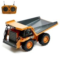 Самосвал радиоуправляемый &laquo;Стройтехника&raquo;, подвижный кузов, грузоподъёмность 2,5 кг