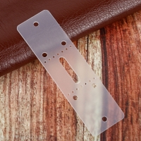 Набор лекал для подпряжника, 30 мм &times; 10,5 см, 3 шт, цвет прозрачный