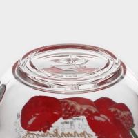 Кружка стеклянная &laquo;Полезные фрукты&raquo;, 200 мл, рисунок МИКС