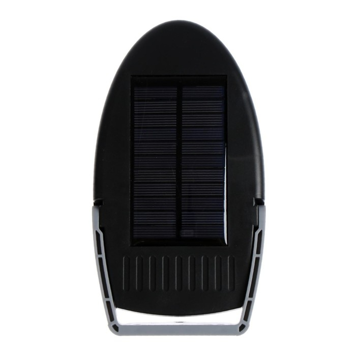 Садовый светильник на солнечной батарее с датчиком движения, накладной, 9.5 &times; 13 &times; 5 см, 49 LED, свечение белое