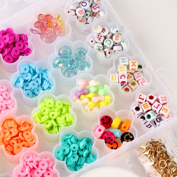 Набор для творчества &laquo;Украшение из бусин. Цветы&raquo;