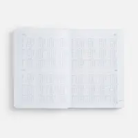 Ежедневник Nebraska, недатированный, белый