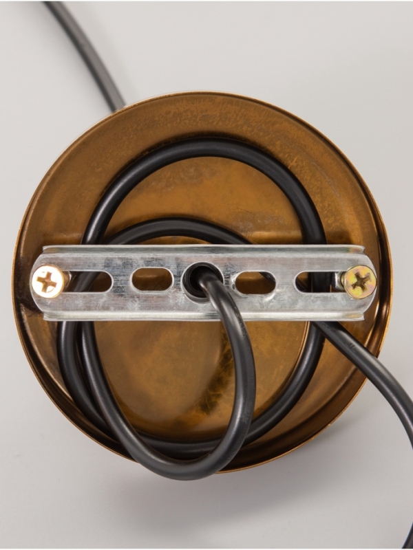 Светильник "Клубок" 1х40Вт Е27 медь 28х28х28см