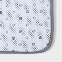 Набор ковриков для ванной и туалета Доляна &laquo;Пушистик&raquo;, 3 шт, 40&times;44, 40&times;50, 50&times;80 см, цвет серый