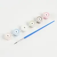 Картина по номерам "Пушистики" 21х15 см