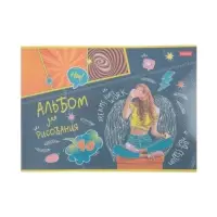 Альбом д/рис А4 40л на скобе Hatber "Street Style"