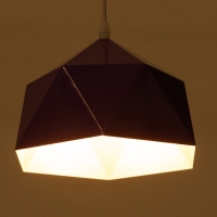 Светильник Edward 1х40Вт Е27 пр-1м темно-фиолетовый 25х21,5х18см