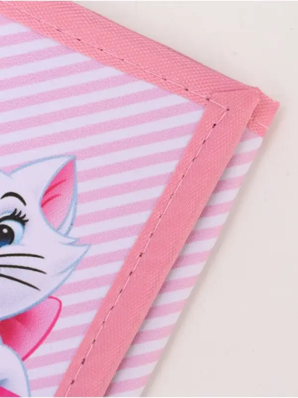 Кошелек детский на липучке, Коты аристократы