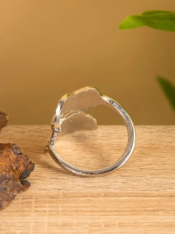 Кольцо для салфеток &laquo;Листья&raquo;, 5&times;5&times;5 см, алюминий