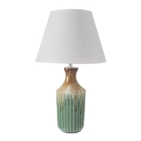 Настольная лампа с абажуром RISALUX &laquo;Кимберли&raquo;, Е14, 40 Вт, 28&times;28&times;47 см