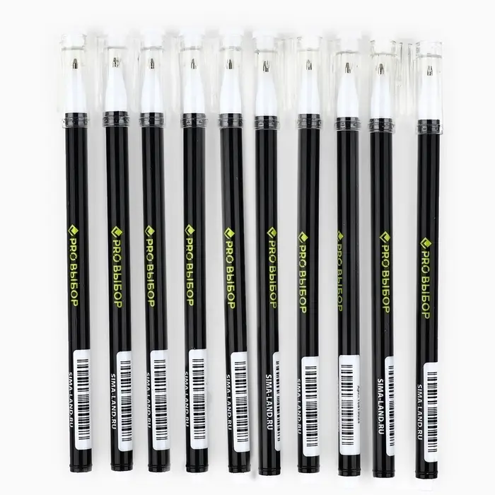 Ручка шариковая, синяя паста, 0.5 мм, пластиковый корпус с колпачком &laquo;PROвыбор, черная&raquo;