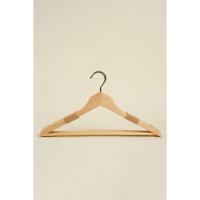 Плечики - вешалки для одежды SL Home, 4 шт, дерево лотос, 44&times;24,5 см