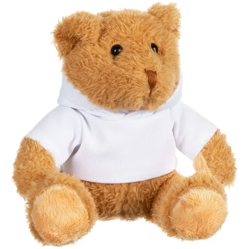 Мягкая игрушка &laquo;Мишка Cuddleton&raquo; в белом худи