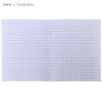 Тетрадь 48 листов в клетку, Calligrata &laquo;Надпись-1&raquo;, обложка мелованный картон, блок офсет, МИКС