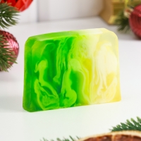 Новый год Мыло СПА - уход для бани и сауны "Яблоко в карамеле" 80 г