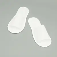 Одноразовые тапочки, эконом, белые, 42 р.