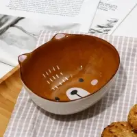 Тарелка суповая керамическая &laquo;Медведь&raquo;, 13&times;11&times;5.5 см, 300 мл