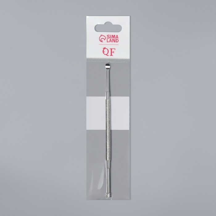 Ухочистка, двухсторонняя, металл, 12 см, цвет серебристый