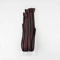 Молния &laquo;Трактор&raquo;, №5, разъёмная, замок автомат, 80 см, чёрная, красная, белая