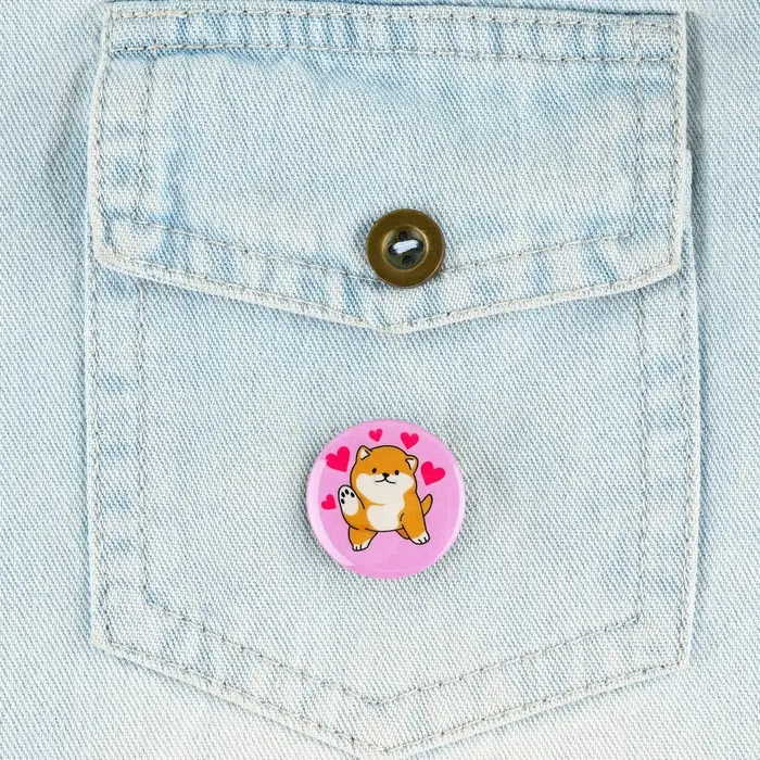 Значок металлический закатной &laquo;Милые анимешки&raquo;, d=2.5 cм, МИКС