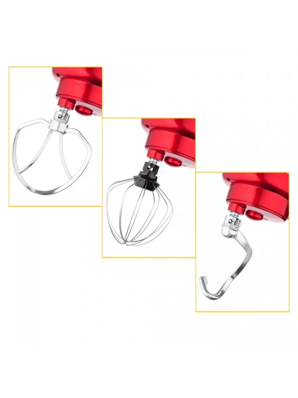 Миксер планетарный HYM-S6451 1300Вт красный