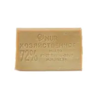 Мыло хозяйственное отбеливающее72 % NATURIANA в цветной обертке, 180 г