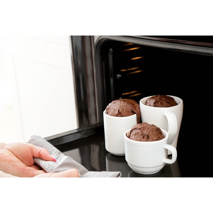 Кружка Avvir &laquo;Чайная&raquo;, 220 мл, стеклокерамика, цвет белый