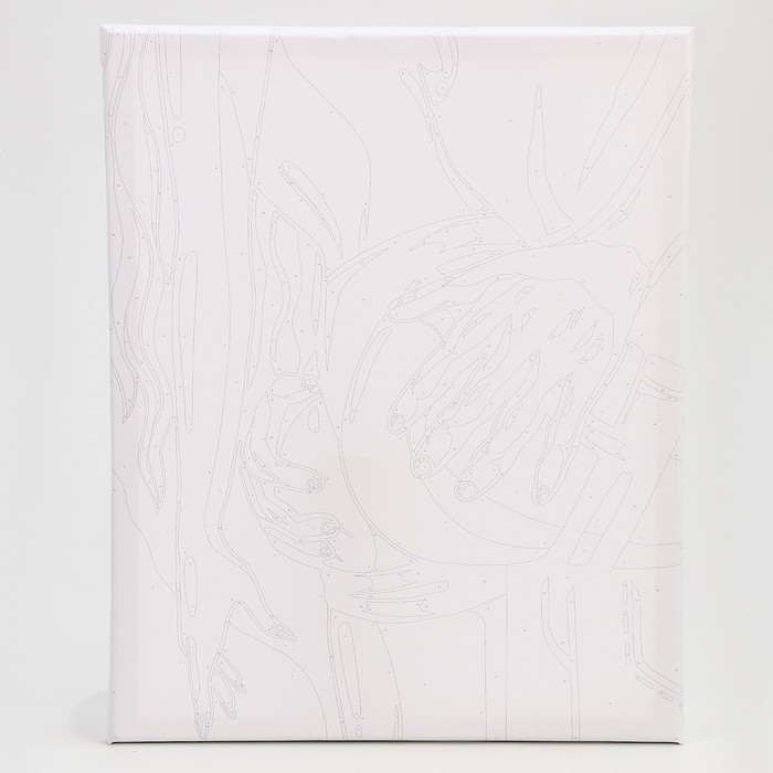 Картина по номерам на холсте с подрамником "Вечерняя страсть" 40*50 см