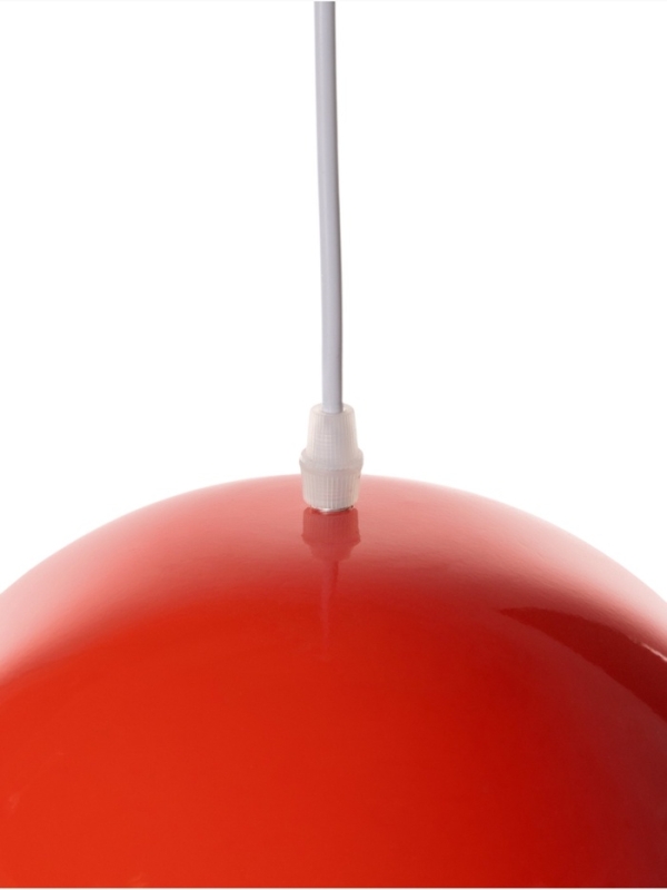 Светильник Lina 1х40Вт Е27 алый  26х26х32см