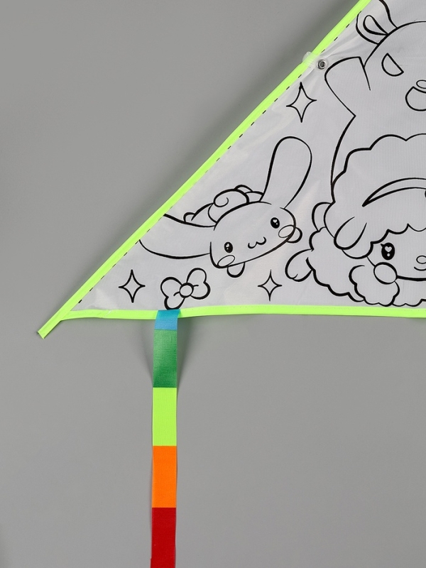 Funny toys Воздушный змей - раскраска,кролик и друзья, 80 см