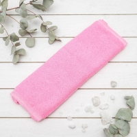 Мочалка-лента для тела Доляна &laquo;Нежность&raquo;, хлопковая, 40&times;11 см, цвет МИКС