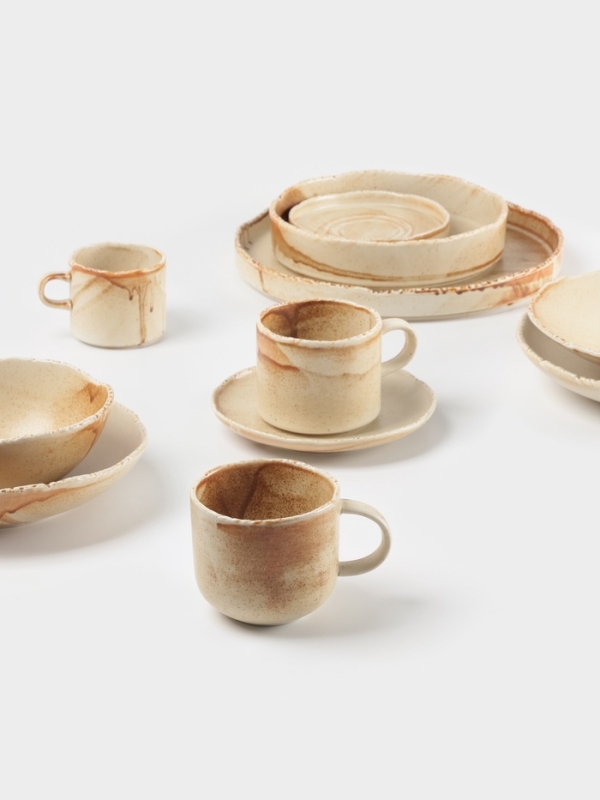 Тарелка глубокая  Magistro "Organic brown" 25,2х25х5,3 см