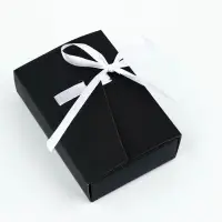 Коробка под бижутерию &laquo;Чёрная&raquo;, 12 х 8.5 х 3 см