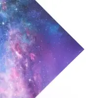 Бумага упаковочная двухсторонняя крафтовая &laquo;Космос&raquo;, 70 х 100 см