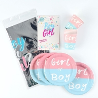 Набор одноразовой посуды &laquo;Гендер Пати&raquo;, 15 предметов