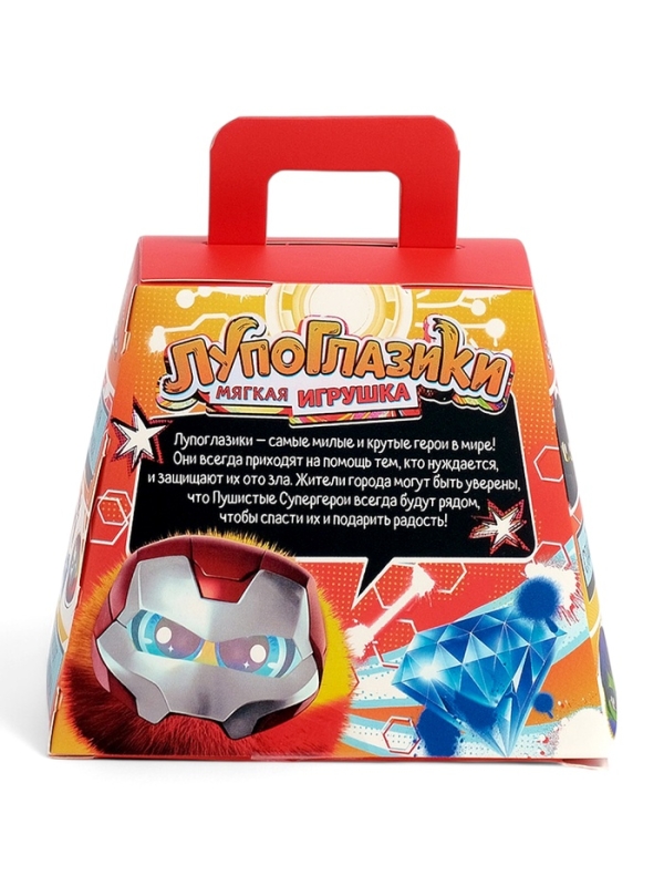 Мягкая игрушка &laquo;Лупоглазики. Плюшевые мстители: Броне-пух&raquo;