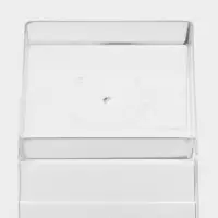 Форма пластиковая одноразовая для фуршета &laquo;Куб&raquo;, 60 мл, прозрачная