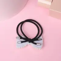 Резинка для волос "Жемчужный рай" бант крупный