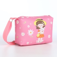 Сумка детская на молнии &laquo;Выбражулька&raquo;, цвет розовый