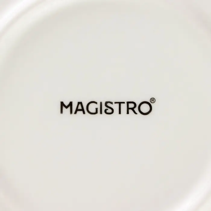 Кокотницы &laquo;Церера&raquo;, набор 2 шт., d=15 см, 500 мл, фарфор, белые