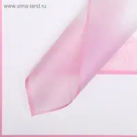 Пленка для цветов &laquo;Девушка&raquo;, светло - розовый, 0.58&times;0.58 м