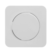 Выключатель, серия "Circular", 10 А, 1 кл., скрытый, белый