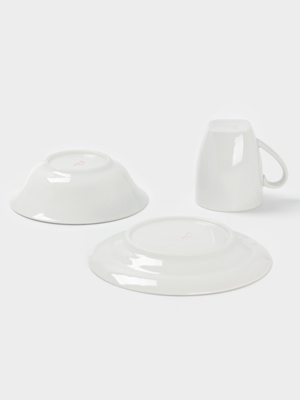 Набор посуды 3 предм. Зайка Цветной И.У.