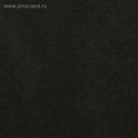 Бумага для декора и флористики, крафт, &laquo;Чёрный янтарь&raquo;, черная, однотонная, односторонняя, рулон 1шт., 0,7 х 10 м