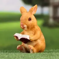 Фигурка полистоун TAKE IT EASY &laquo;Зайка читает книжку&raquo;, 10&times;8&times;15 см